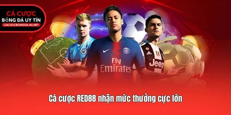 Cá cược RED88 nhận mức thưởng cực lớn