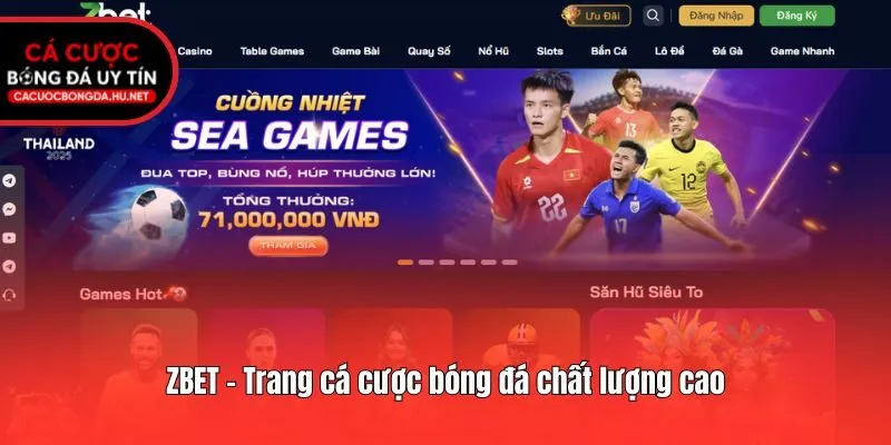 ZBET - Trang cá cược bóng đá chất lượng cao